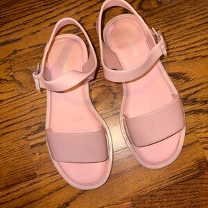 Mini Melissa Light Pink Sandals